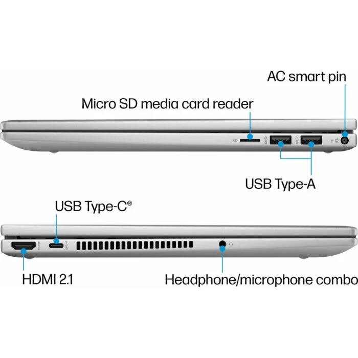 HP Envy 14 x360 2 in 1 ES0033DX - Raptor Lake - 13th Gen Core i7 1355u Processor 16GB 1-TB SSD Intel Iris Xe Graphics 14" Full HD 1080p Micro Edge 250nits Touchscreen Convertible Display B&O Play Backlit KB FP Reader W11 - Image 5